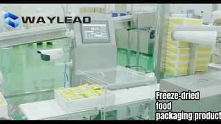 Automatyczna maszyna do układania płyt Linia do produkcji opakowań do żywności liofilizowanej