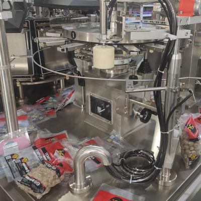 WG-250 Pre wykonana Vertical Pocket Packing Machine Plastic Food Packing Machine