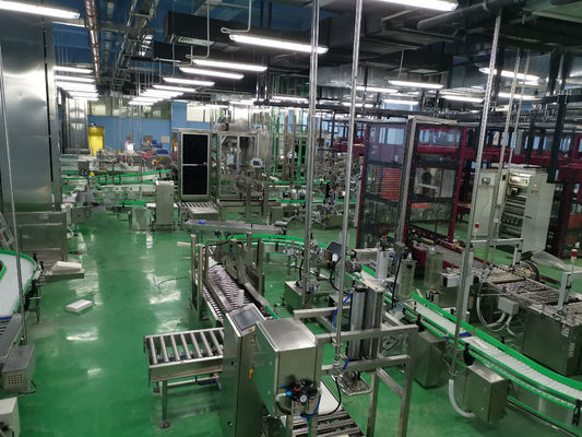 Automatyczna linia pakowania piekarni 1Ph. 220V 50Hz Typ cięcia wielopłytkowego