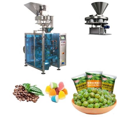 Maszyna do pakowania pionowego 380V z systemem sterowania PLC o masie 350 kg