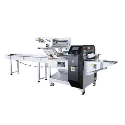 OPP CPP PT PE Packing Film Type Flow Wrapping Machine dla zakładów przetwórstwa żywności