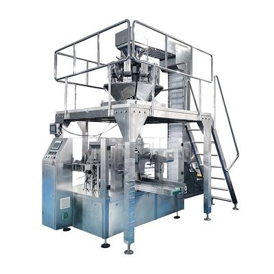 Maszyna do pakowania żywności z materiałami żywnościowymi i całkowicie automatycznym systemem operacyjnym